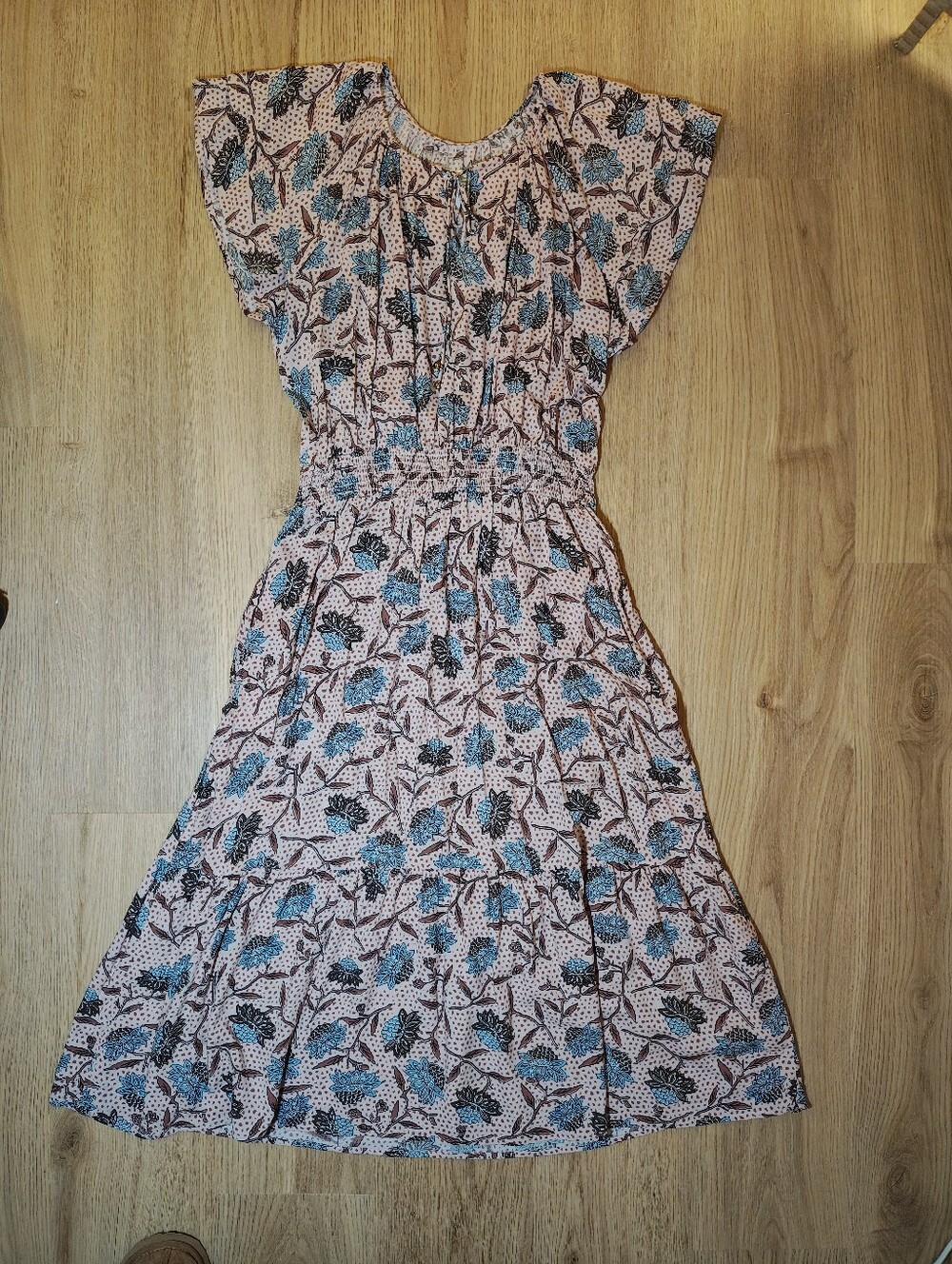 365 Destination Floral Boho Maxi Dress Size SP